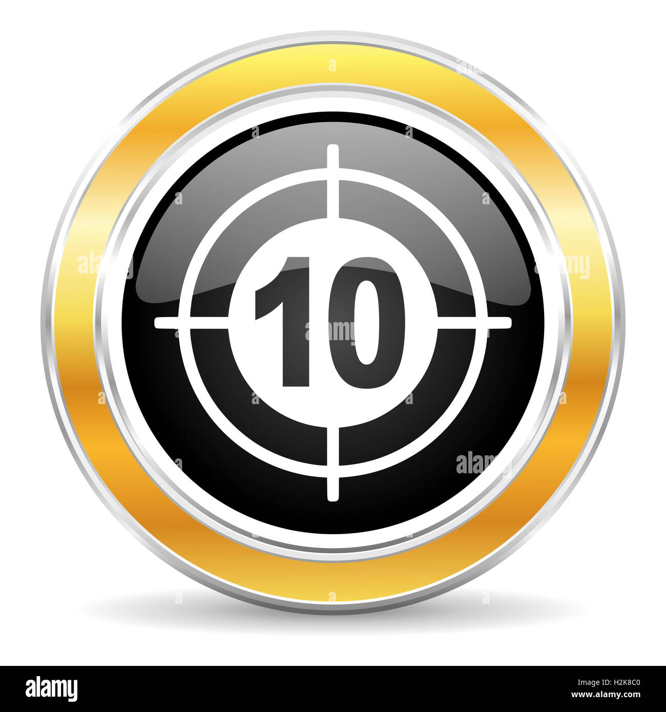 Target button hi-res stock photography and images - Alamy