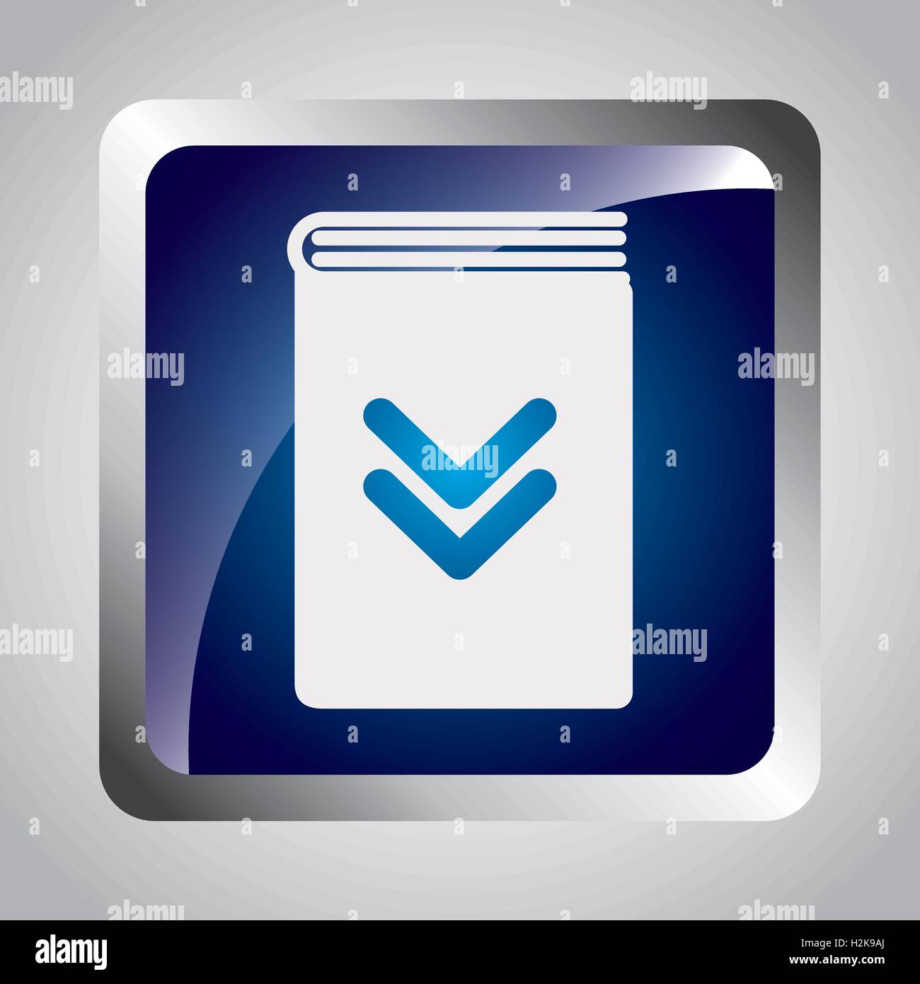 arrow download file icon Stock Vector Image & Art - Alamy