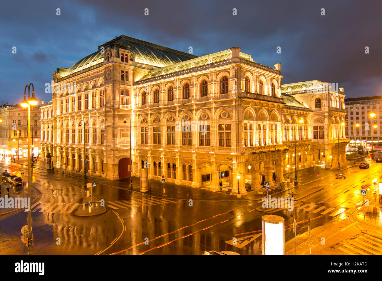 State Opera in Vienna Stock Photo