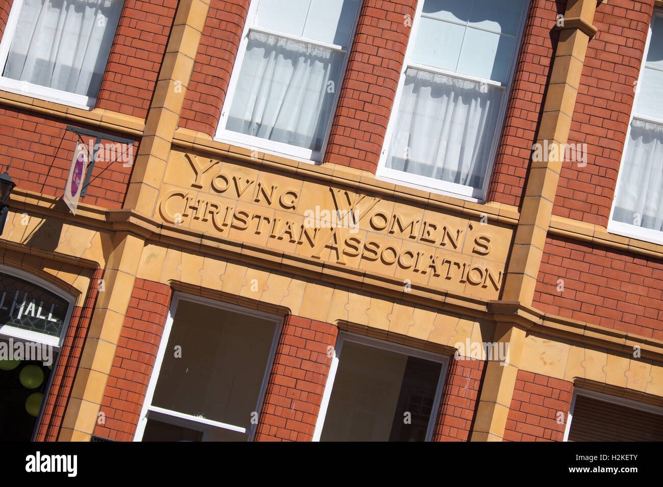 Young Womens Christian Association building in Hereford England UK Stock Photo