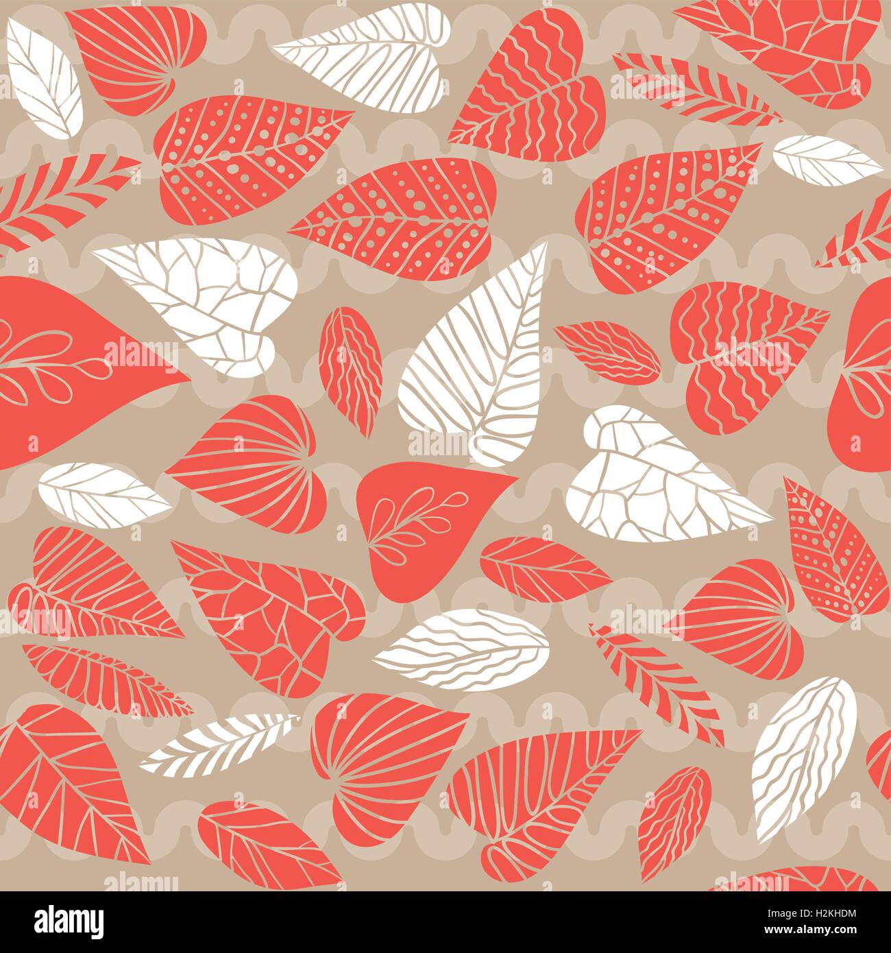 Background with exotic leaves Stock Vector Image & Art - Alamy