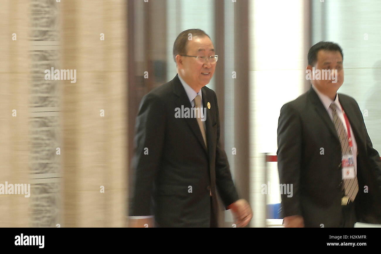 Un Secretary General Ban Ki Moon High Resolution Stock Photography and ...