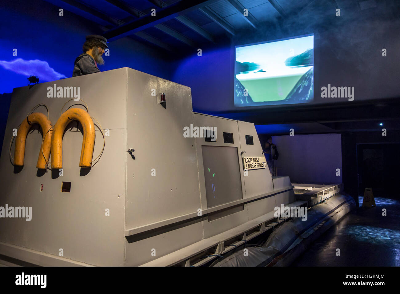 Interior of the Loch Ness Centre