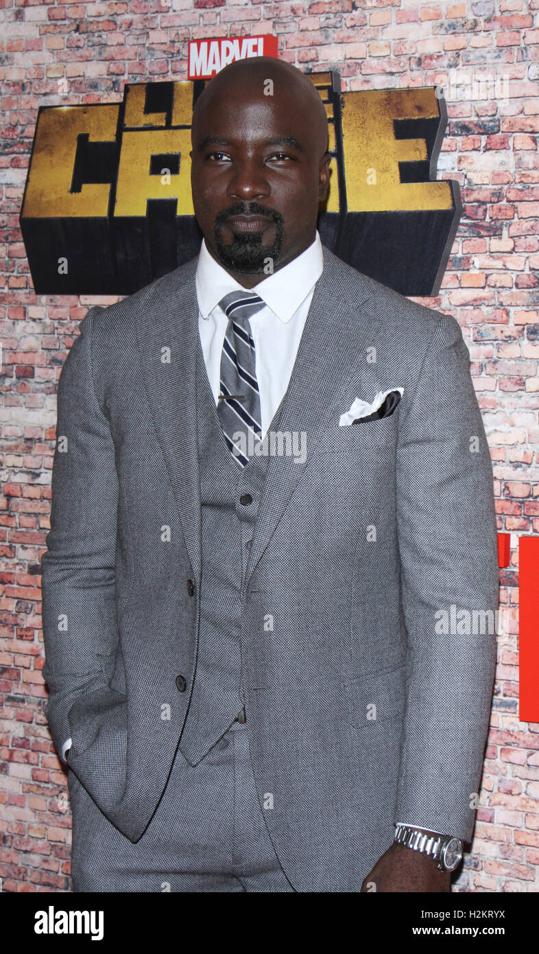 NEW YORK, NY-September 28: Mike Colter at Netflix Premiere of Marvel's ...