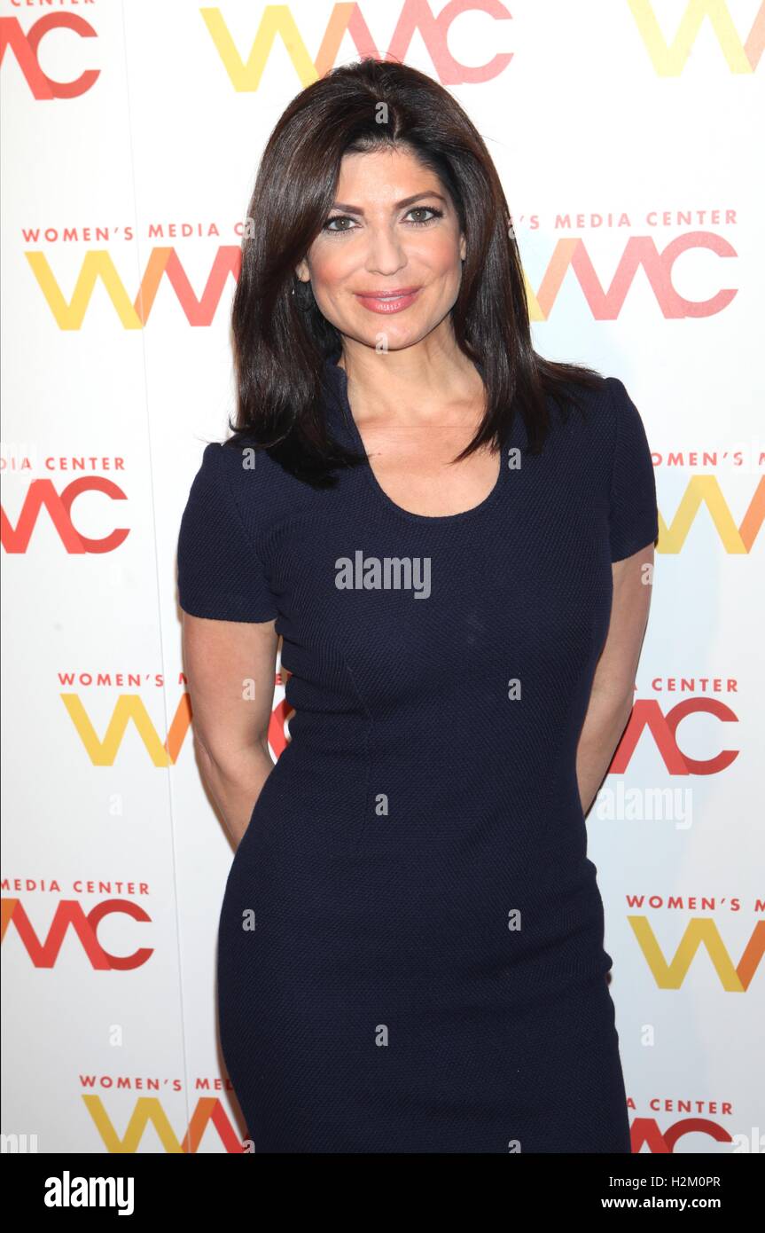 New York, USA. 29th September, 2016. Tamsen Fadal at The Women's Media ...