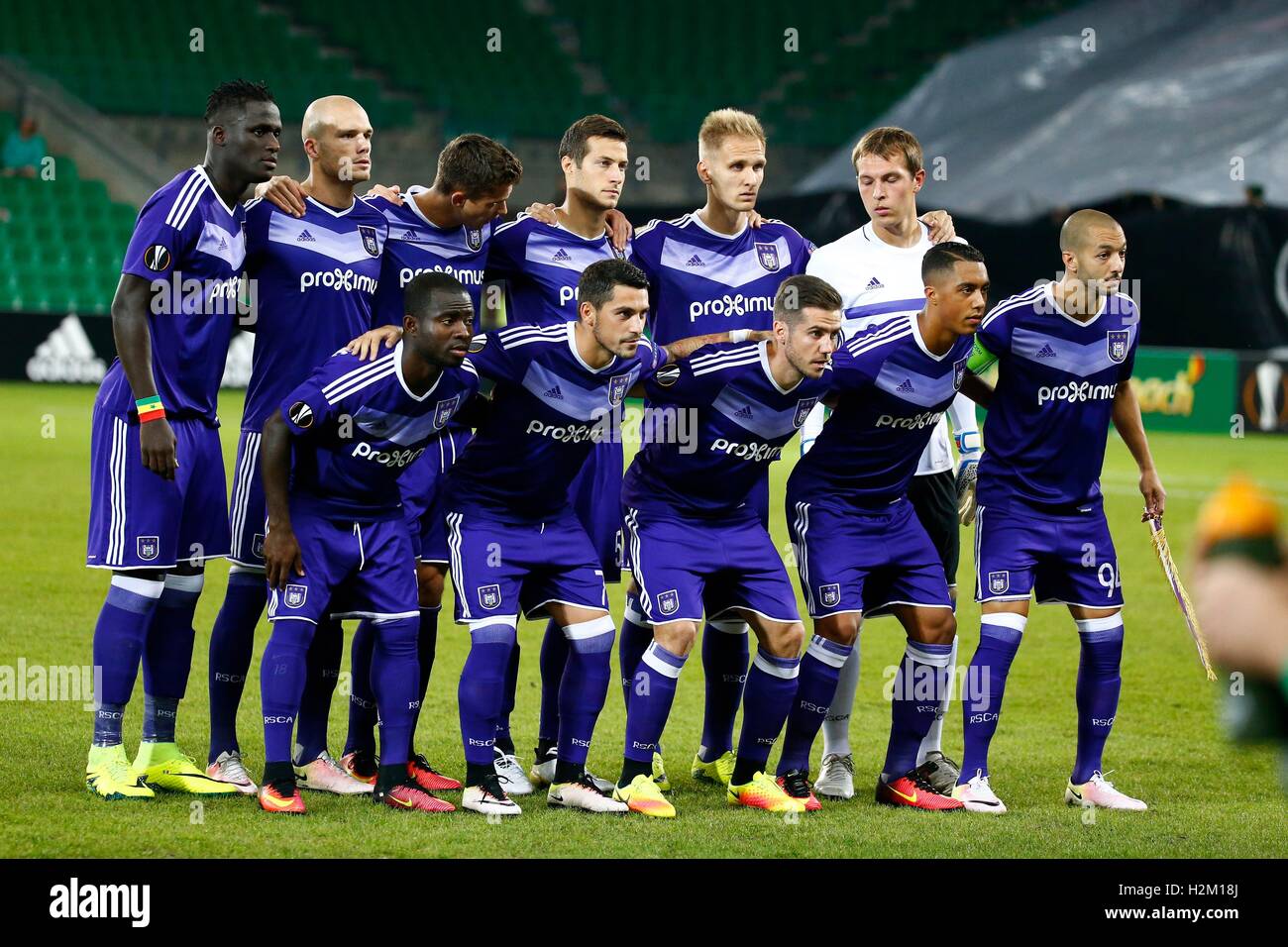 Rsc anderlecht team hi-res stock photography and images - Alamy