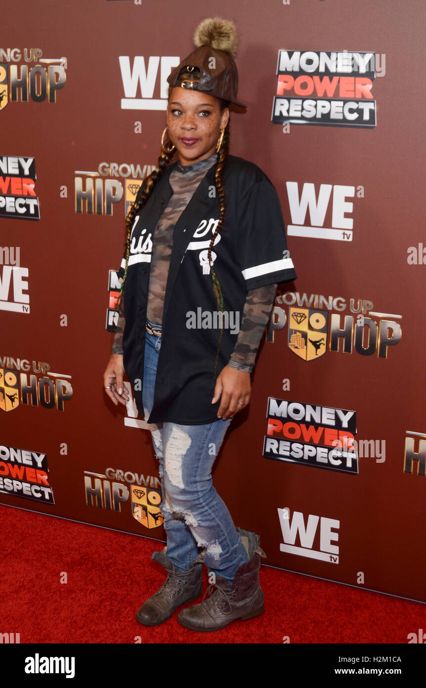 NEW YORK, NY JULY 11 Briana Latrise attends the celebration of the