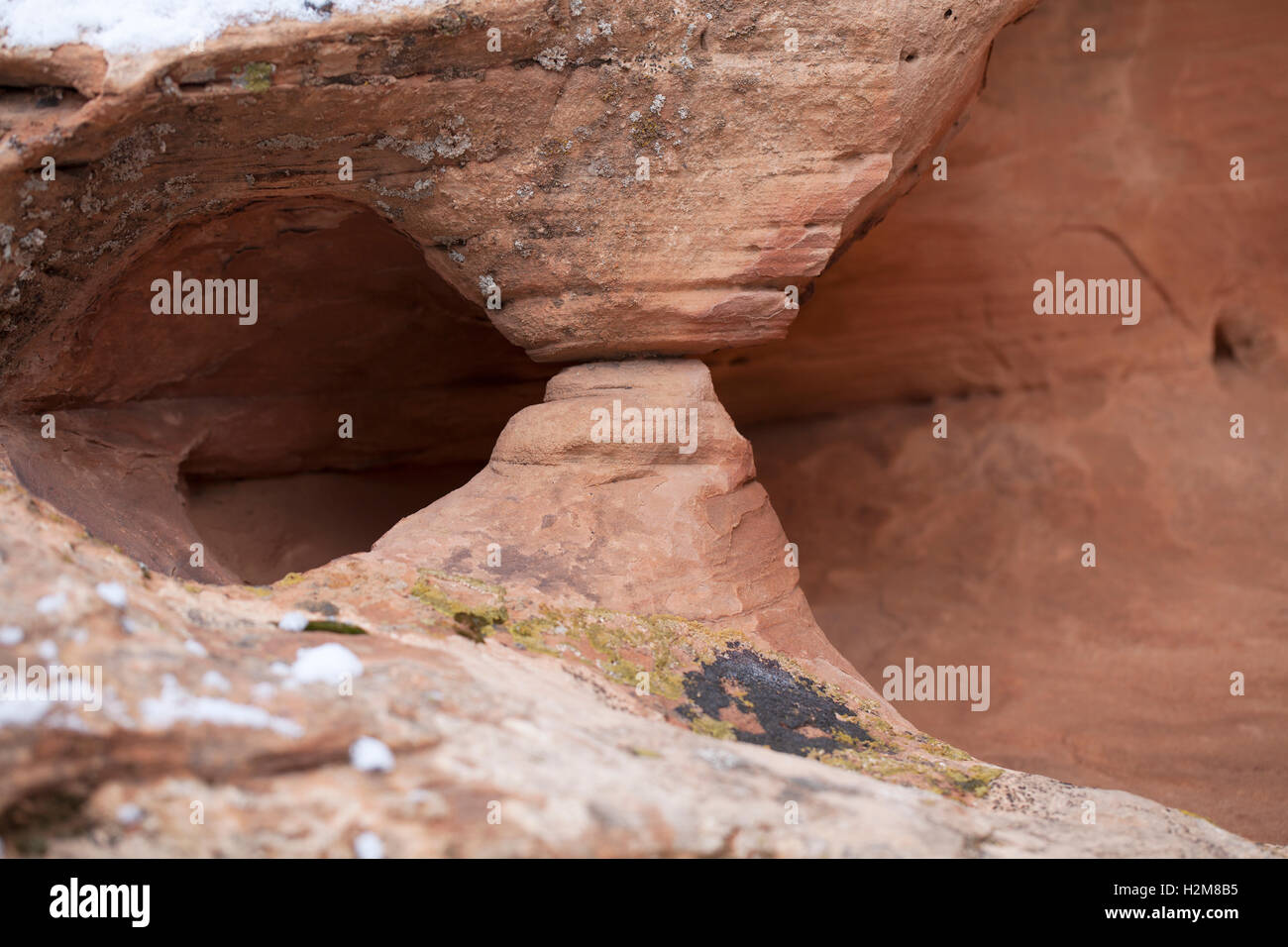Beautiful Rock Formations At The Grand Canyon Stock Photo