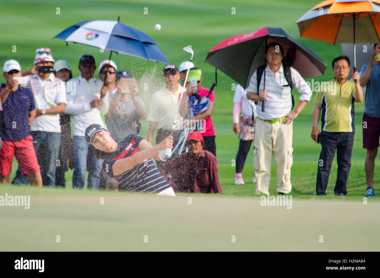 In Gee Chun of South Korea in Honda LPGA Thailand 2016 Stock Photo