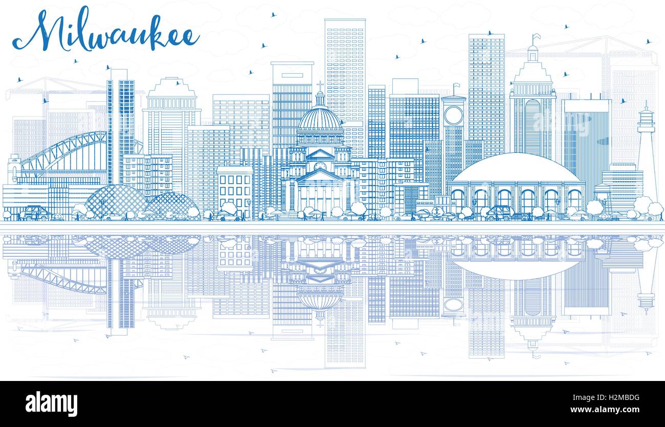 Featured image of post Vector Milwaukee Skyline Silhouette
