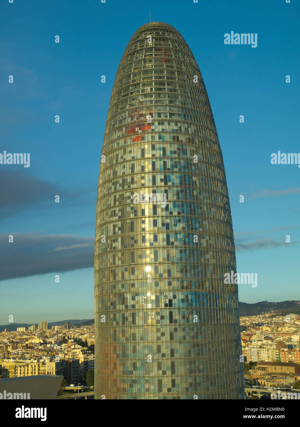 the city of barcelona in spain Stock Photo - Alamy