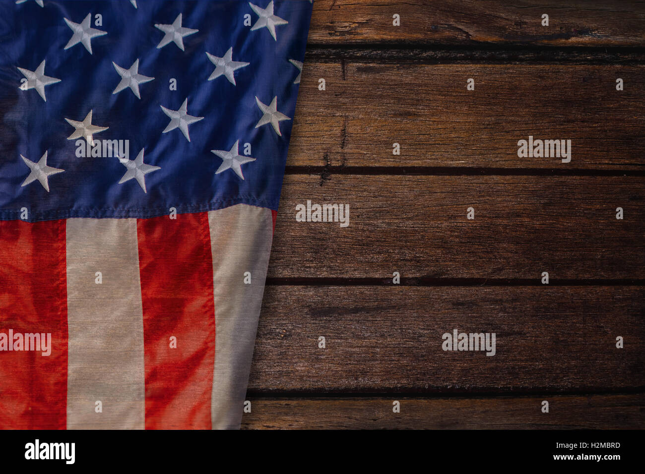 Vintage American Flag High Resolution Stock Photography and Images - Alamy