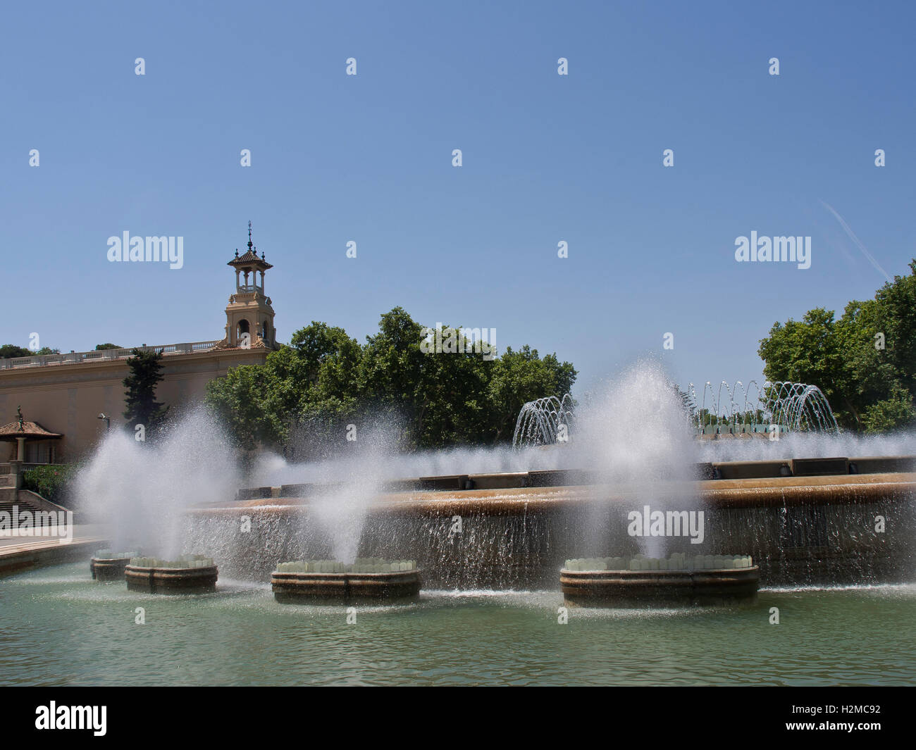 the city of barcelona in spain Stock Photo - Alamy