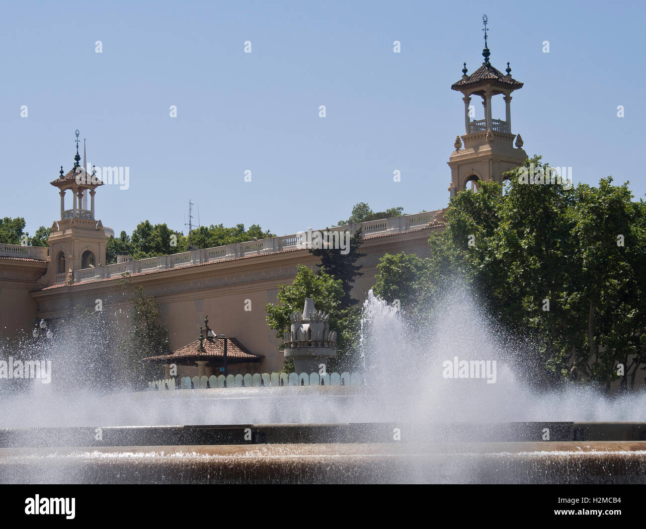 the city of barcelona in spain Stock Photo - Alamy