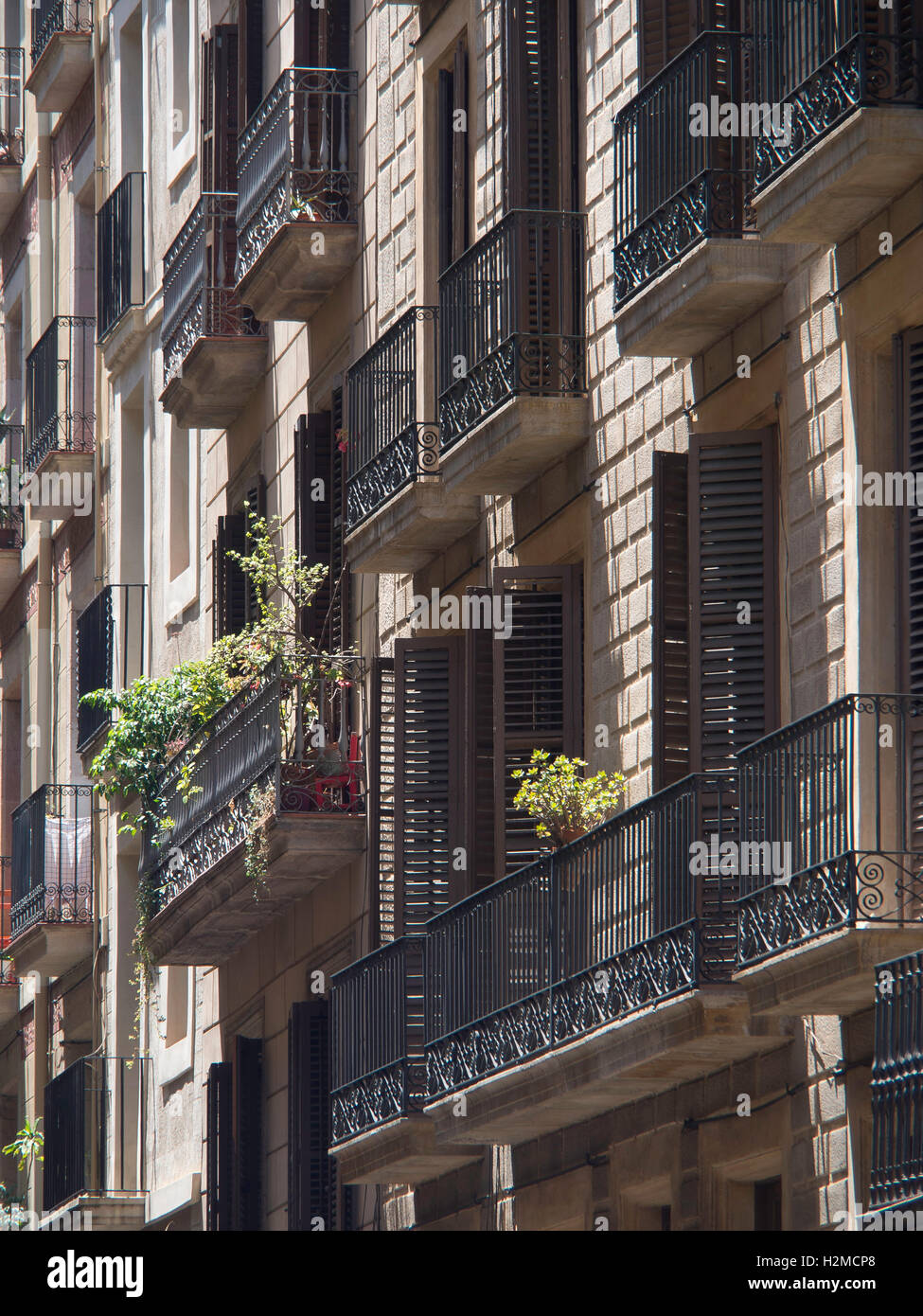 the city of barcelona in spain Stock Photo - Alamy