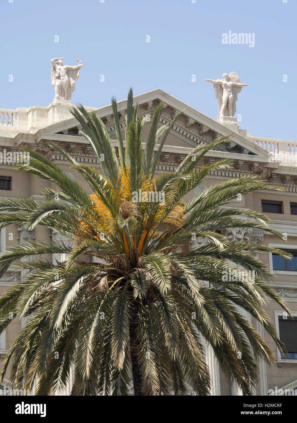 the city of barcelona in spain Stock Photo - Alamy