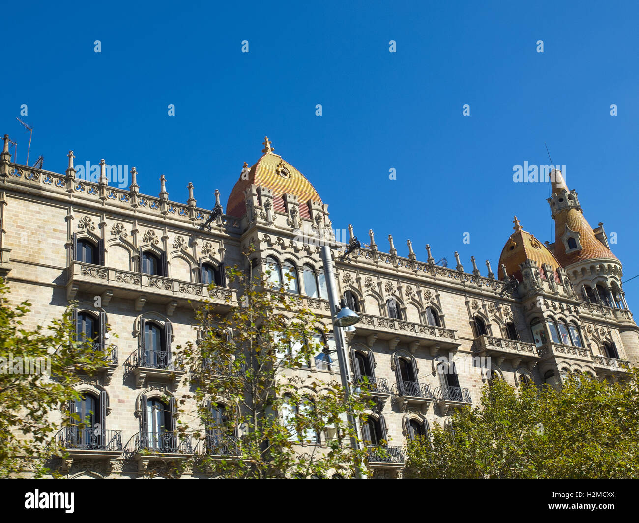 the city of barcelona in spain Stock Photo - Alamy