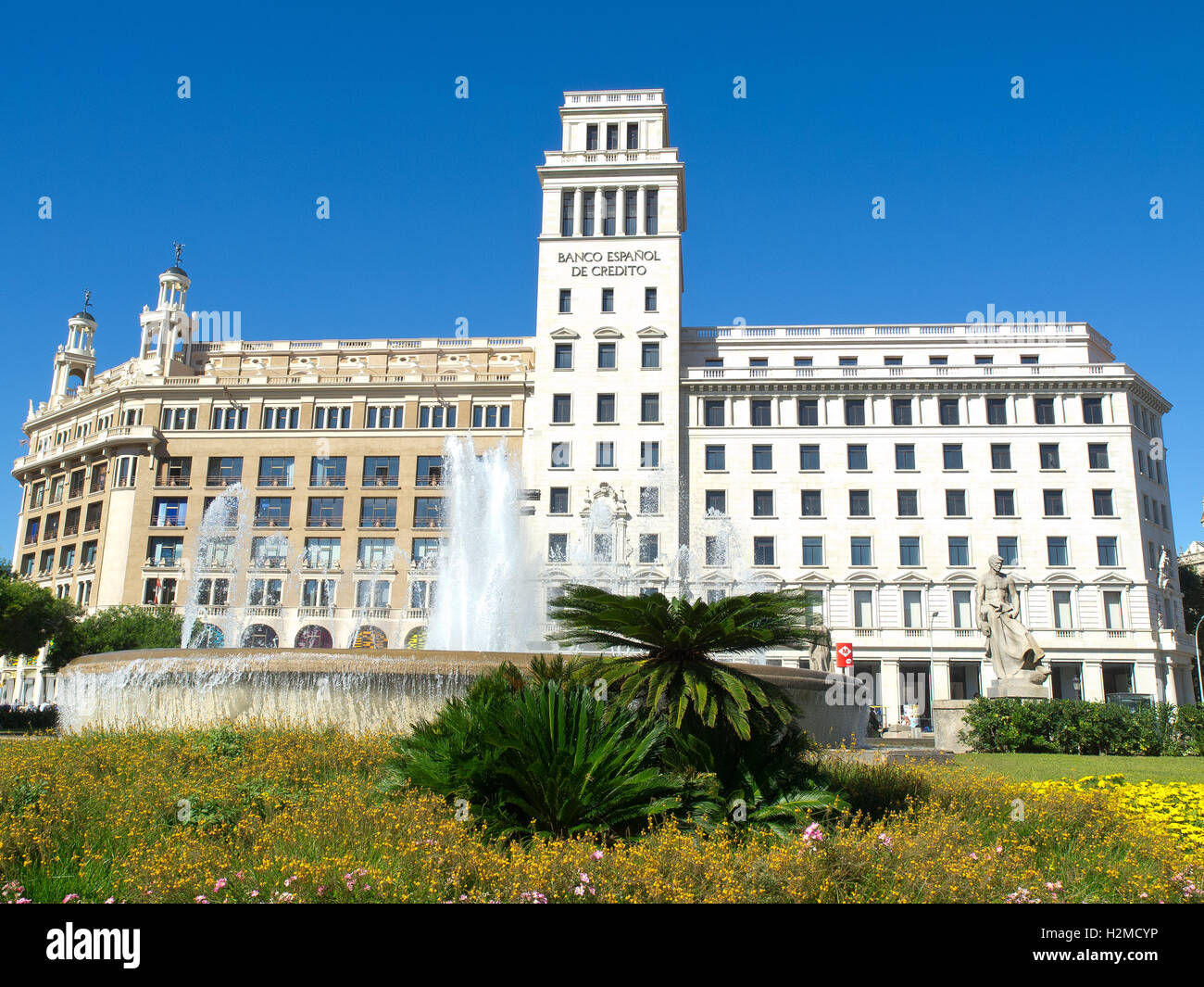 the city of barcelona in spain Stock Photo - Alamy