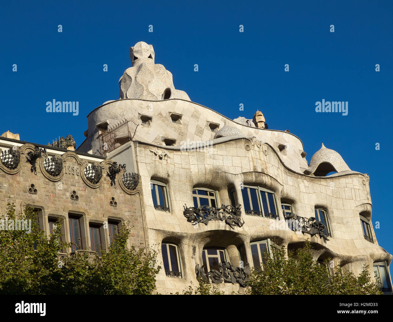 the city of barcelona in spain Stock Photo - Alamy