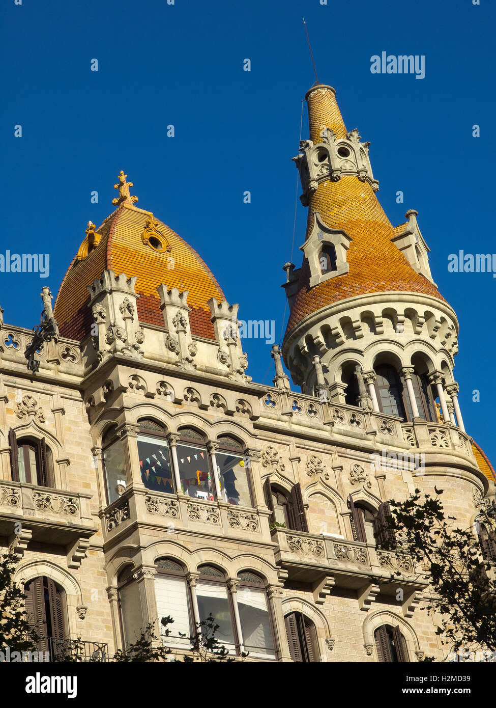 the city of barcelona in spain Stock Photo - Alamy