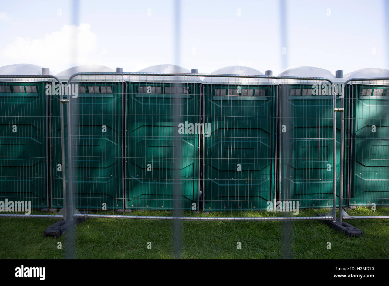 Plastic toilet cubicle hi-res stock photography and images - Alamy
