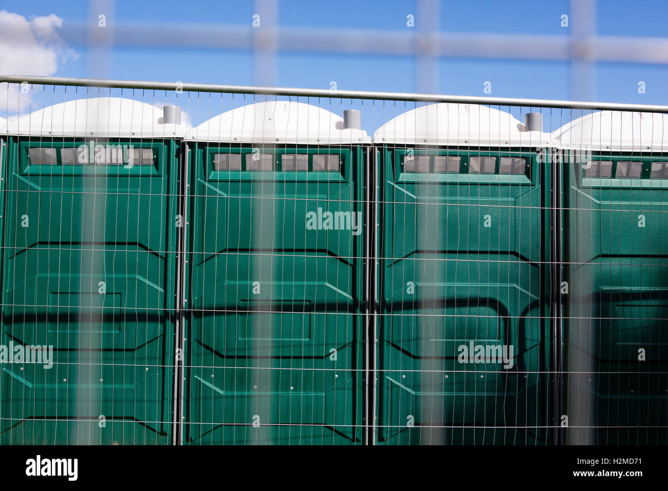 Plastic toilet cubicle hi-res stock photography and images - Alamy