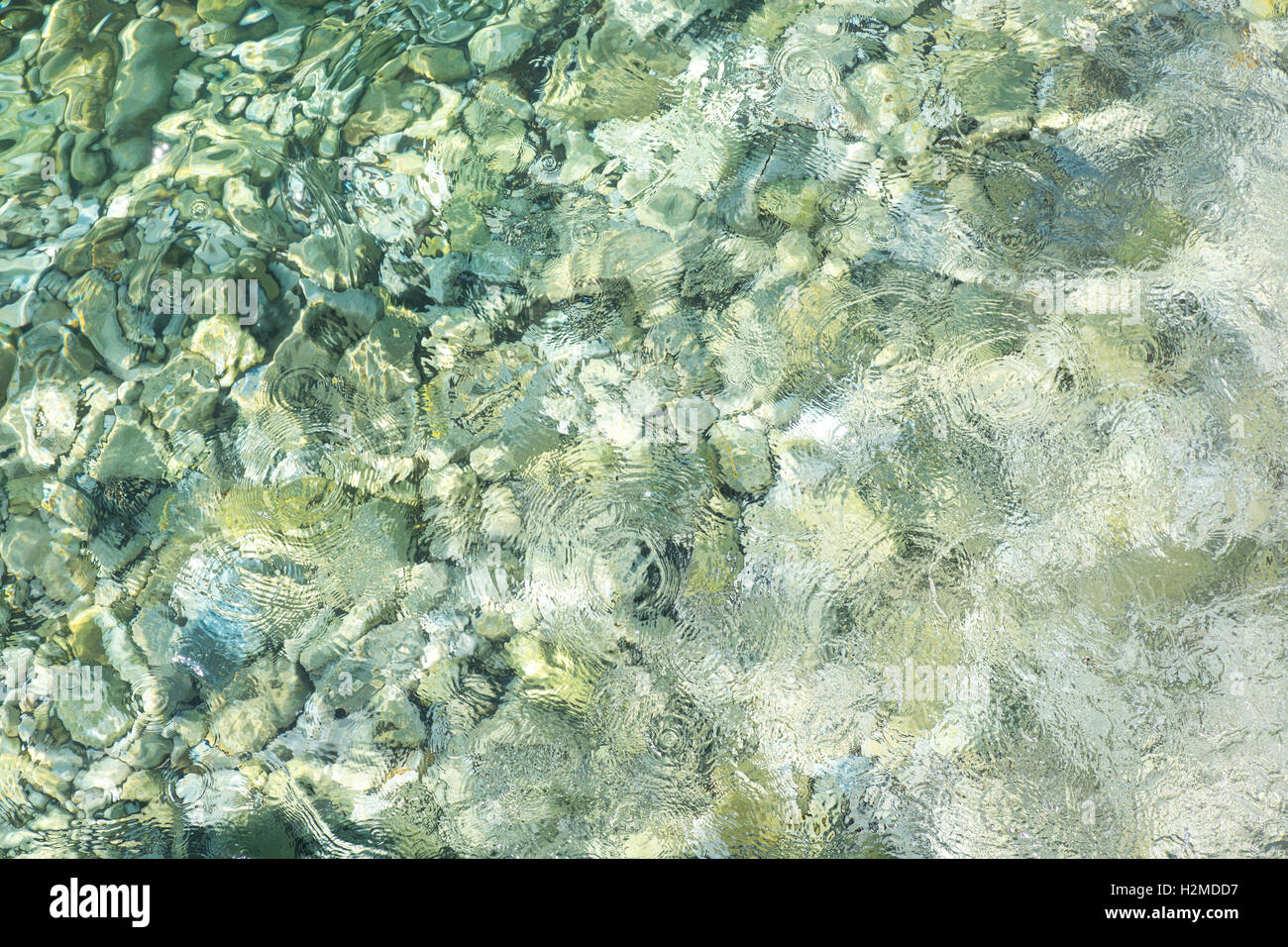 Crystal clear water Stock Photo Alamy