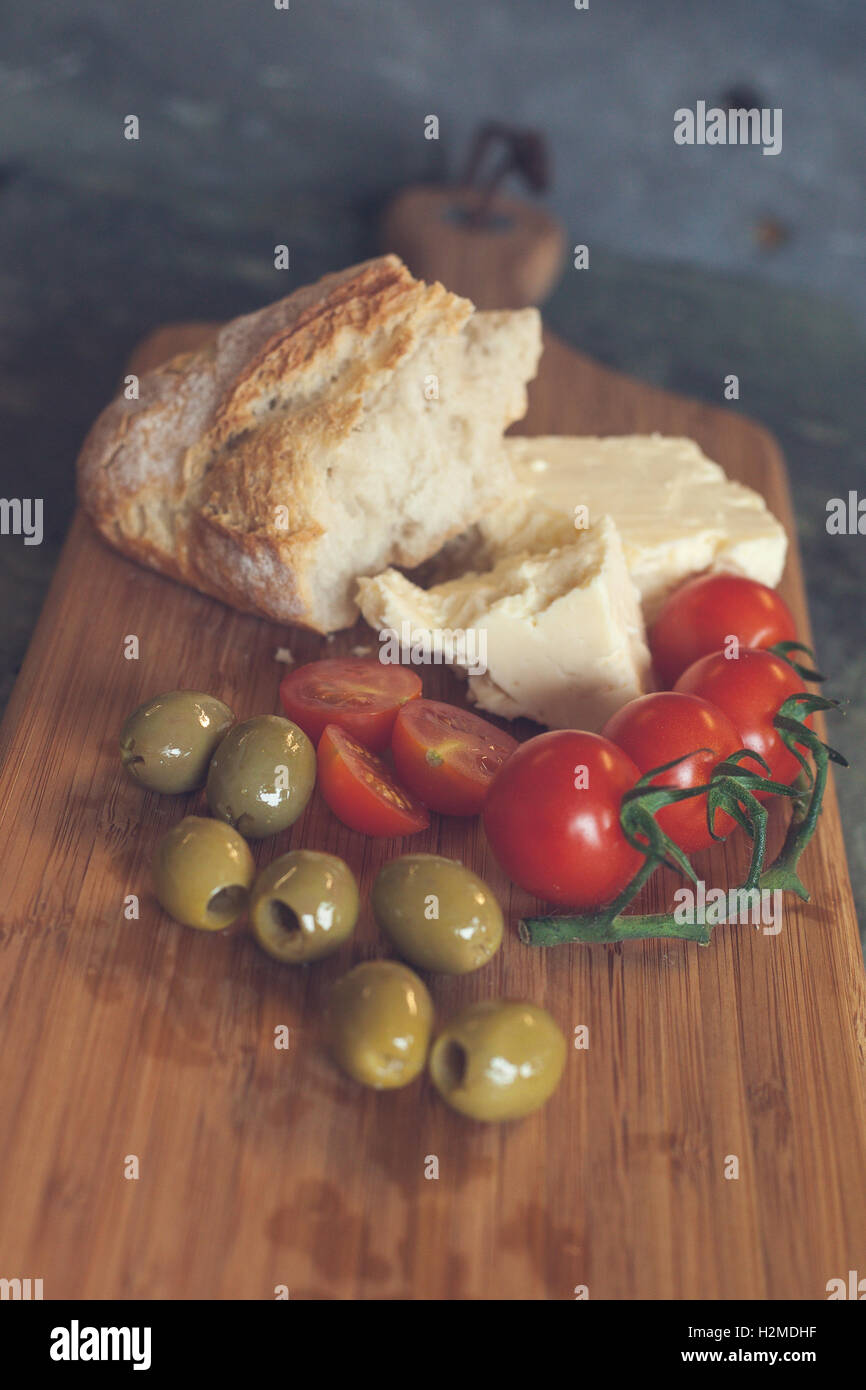 Italian food platter Stock Photo Alamy