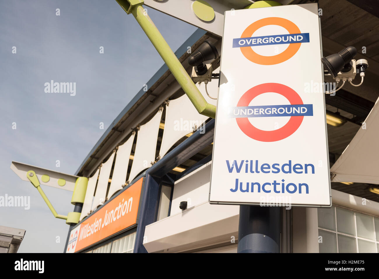 Willesden Junction Station, London, England Stock Photo