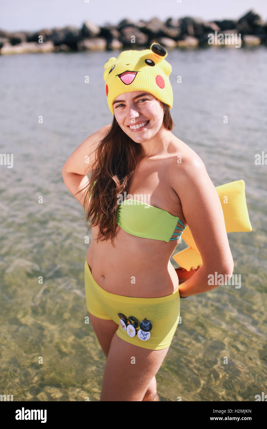 girl dress pokemon Stock Photo - Alamy