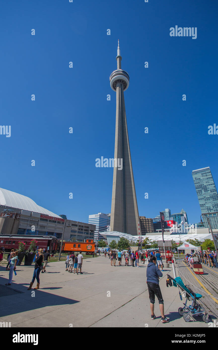 Toronto summer landmarks Stock Photo