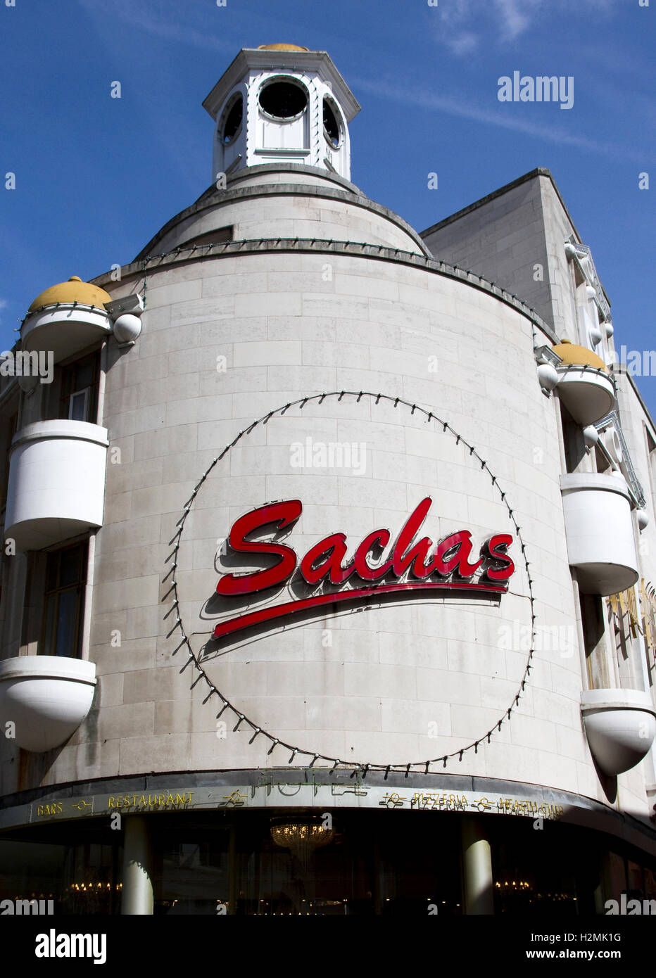 Sachas hotel,Tib Street, Back, Piccadilly, city centre, Manchester, UK Stock Photo