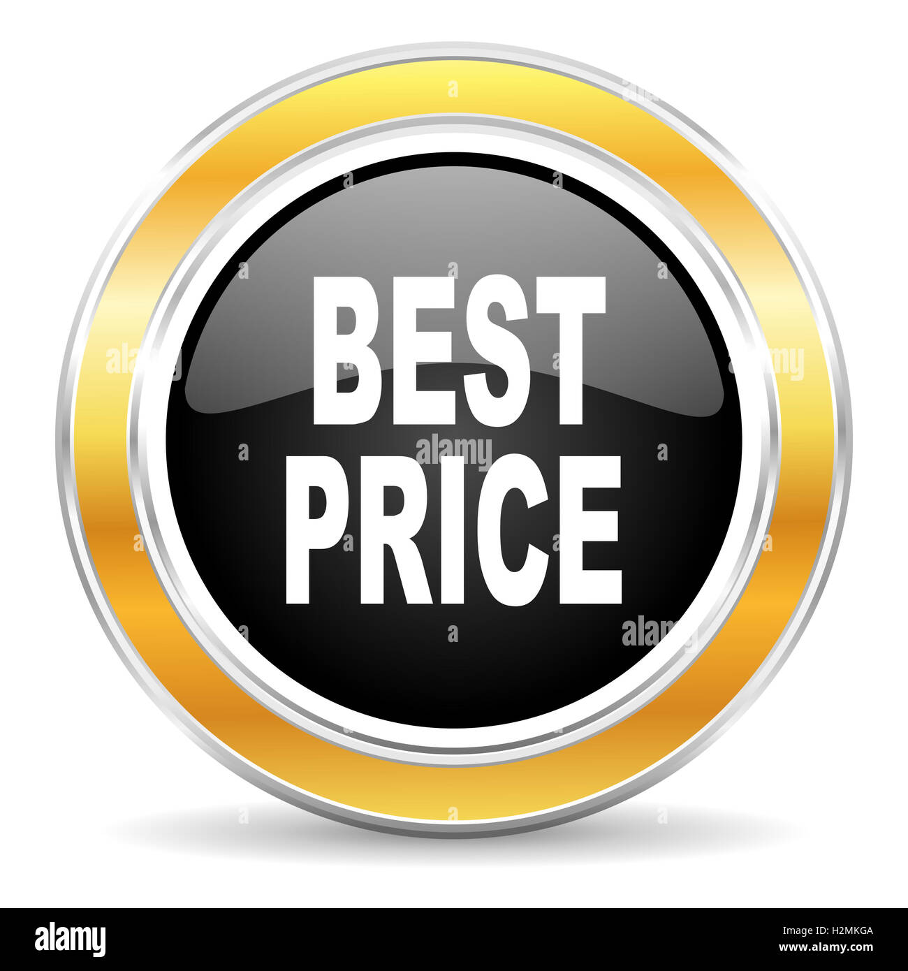 best price icon Stock Photo