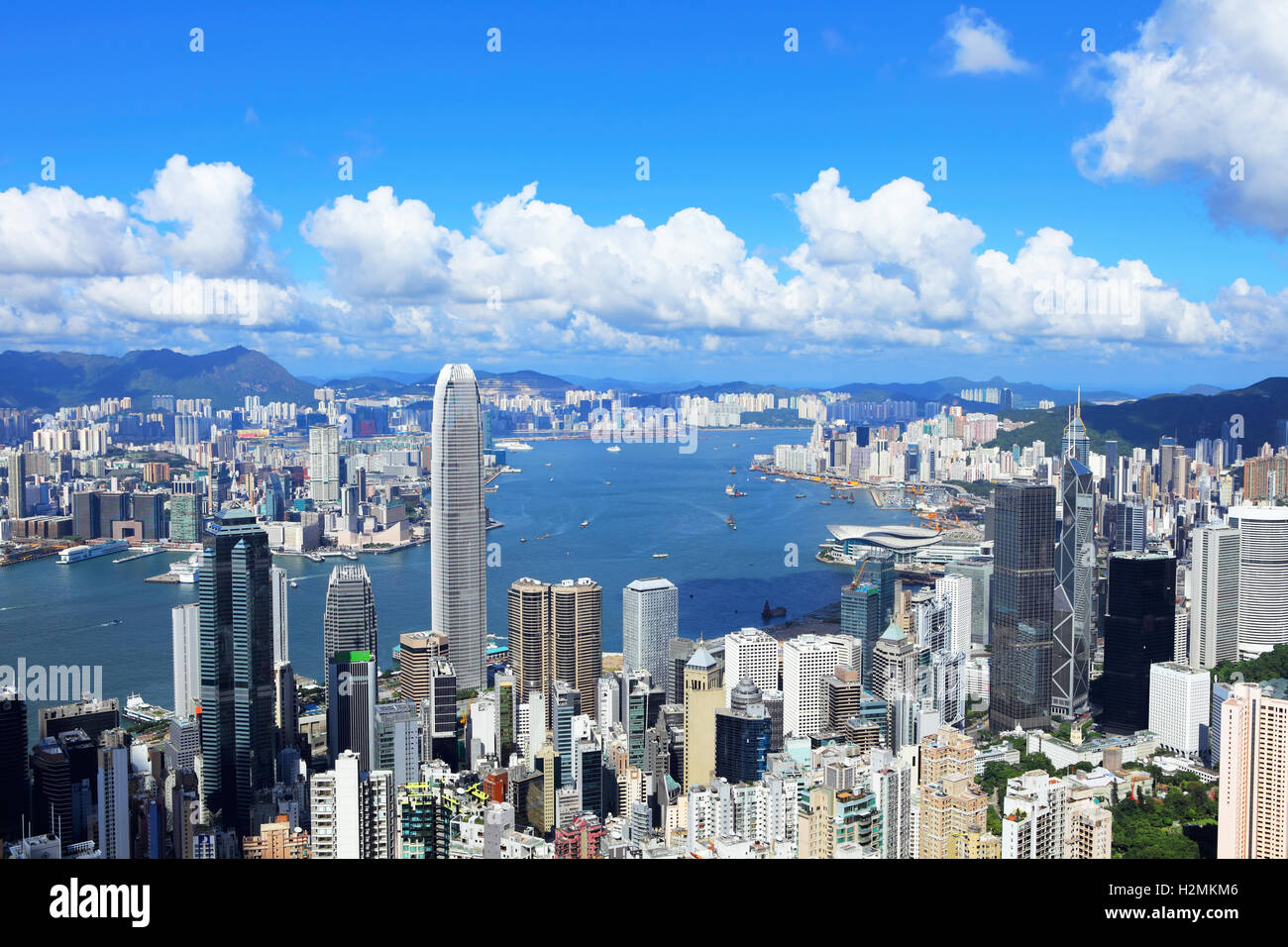Hong Kong cityscape Stock Photo - Alamy