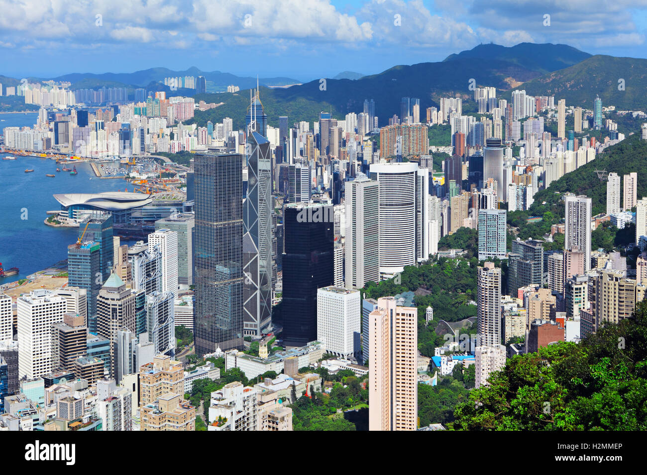 Hong Kong cityscape Stock Photo - Alamy