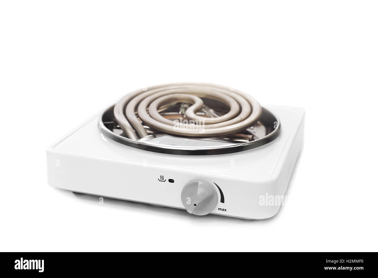 Courant Electric Single Burner, White