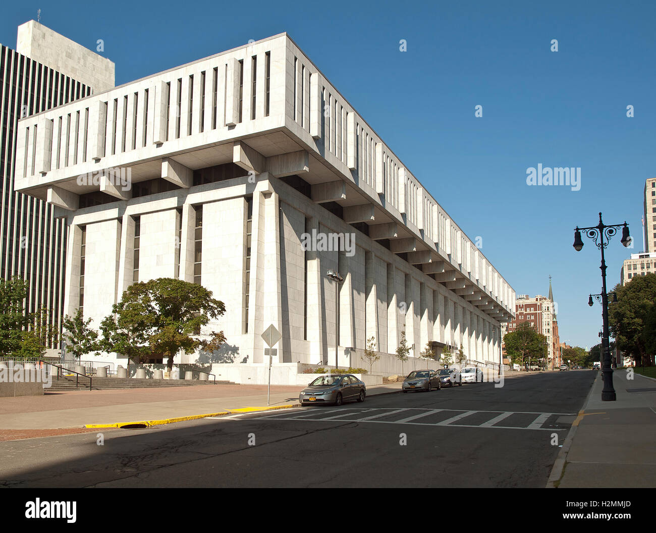 Legislative Building, Albany, New York, shot from a public street Stock Photo
