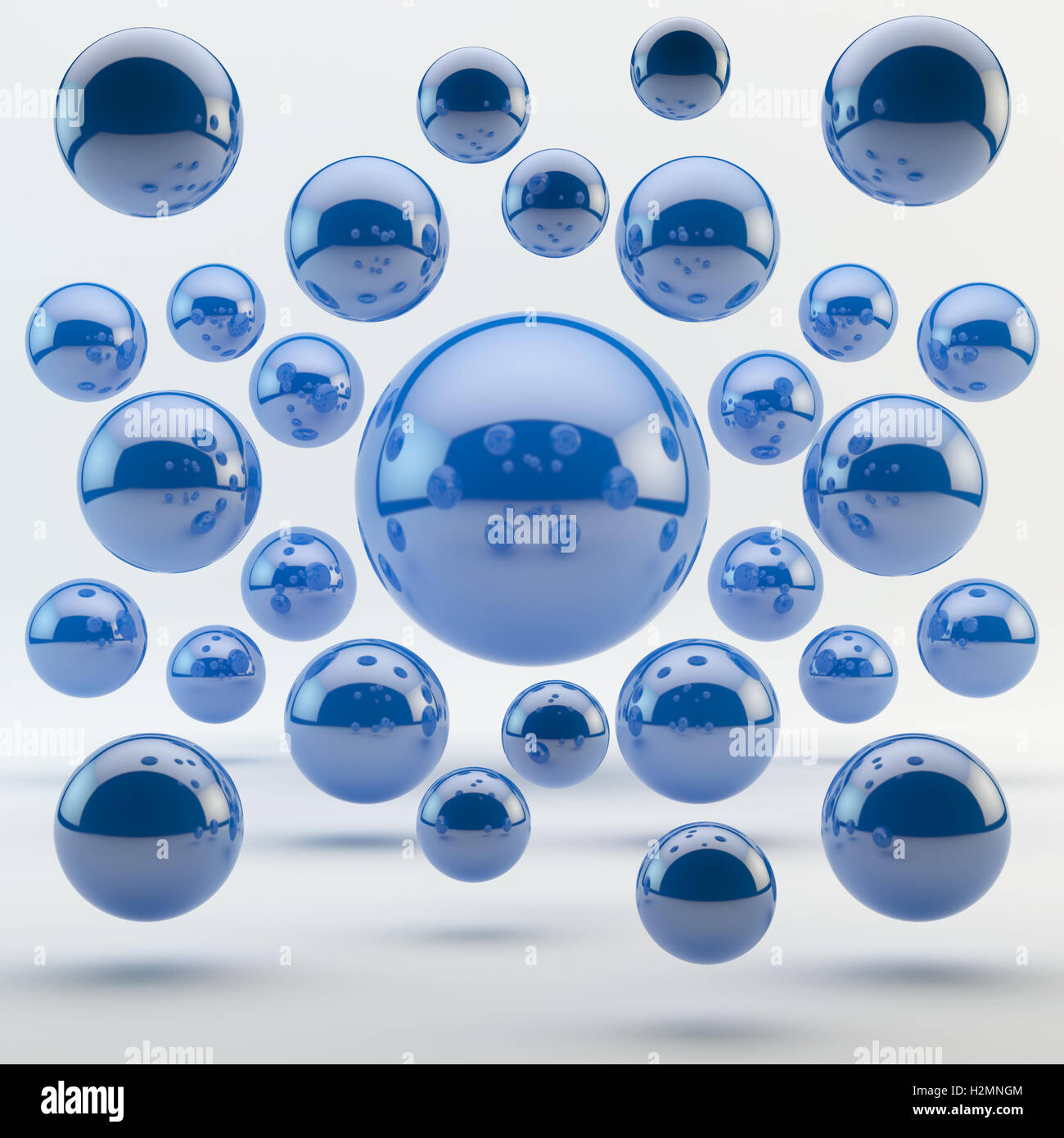 Blue white geometric shapes abstract hi-res stock photography and ...