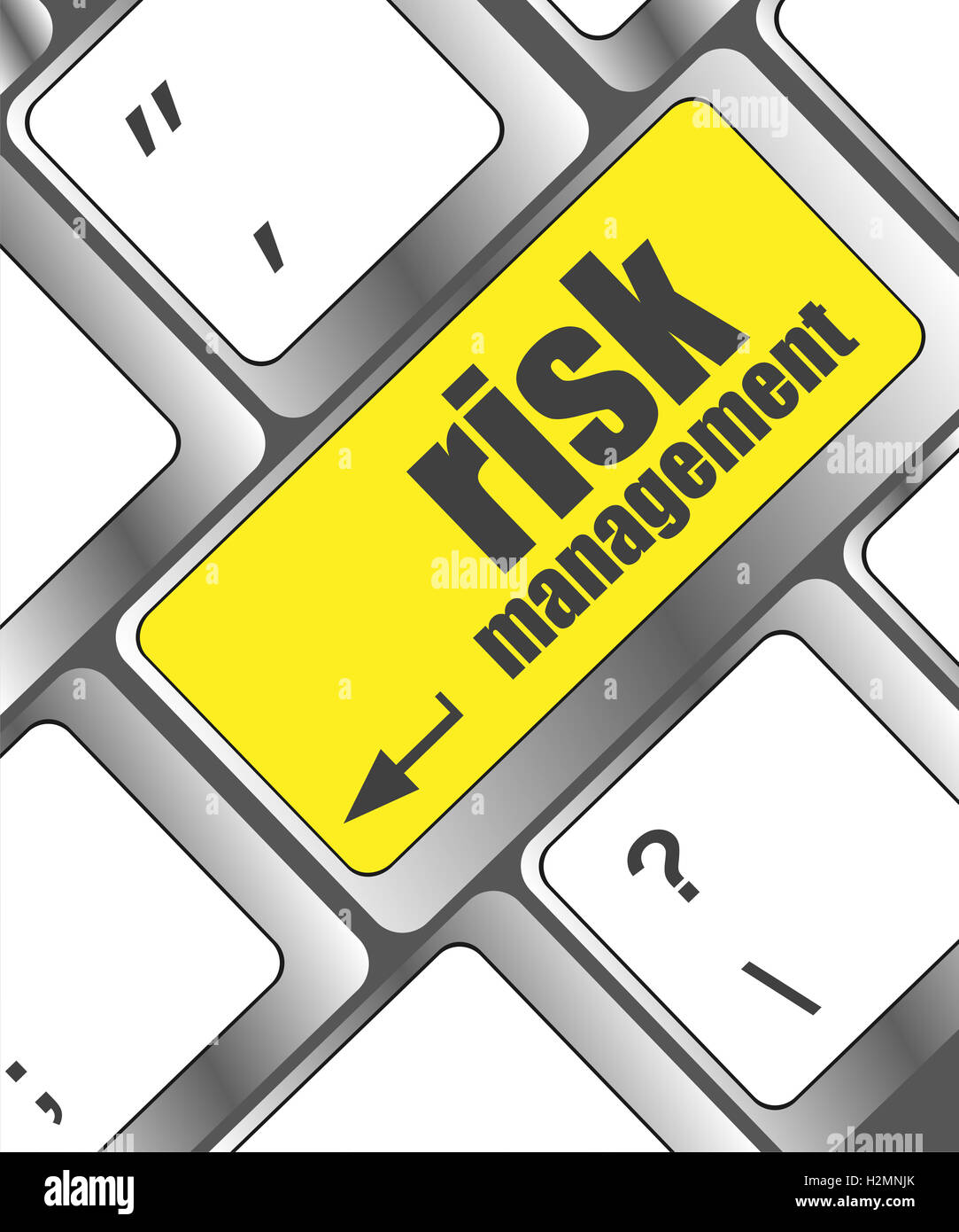 Simulate Button Risk Keyboard with risk management button, internet concept Stock Photo - Alamy