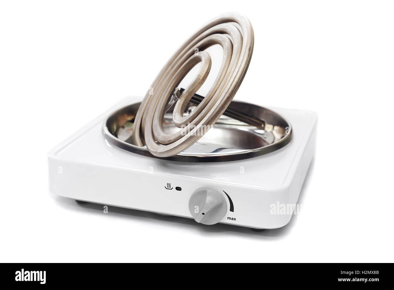 Portable electric stove Stock Photo Alamy