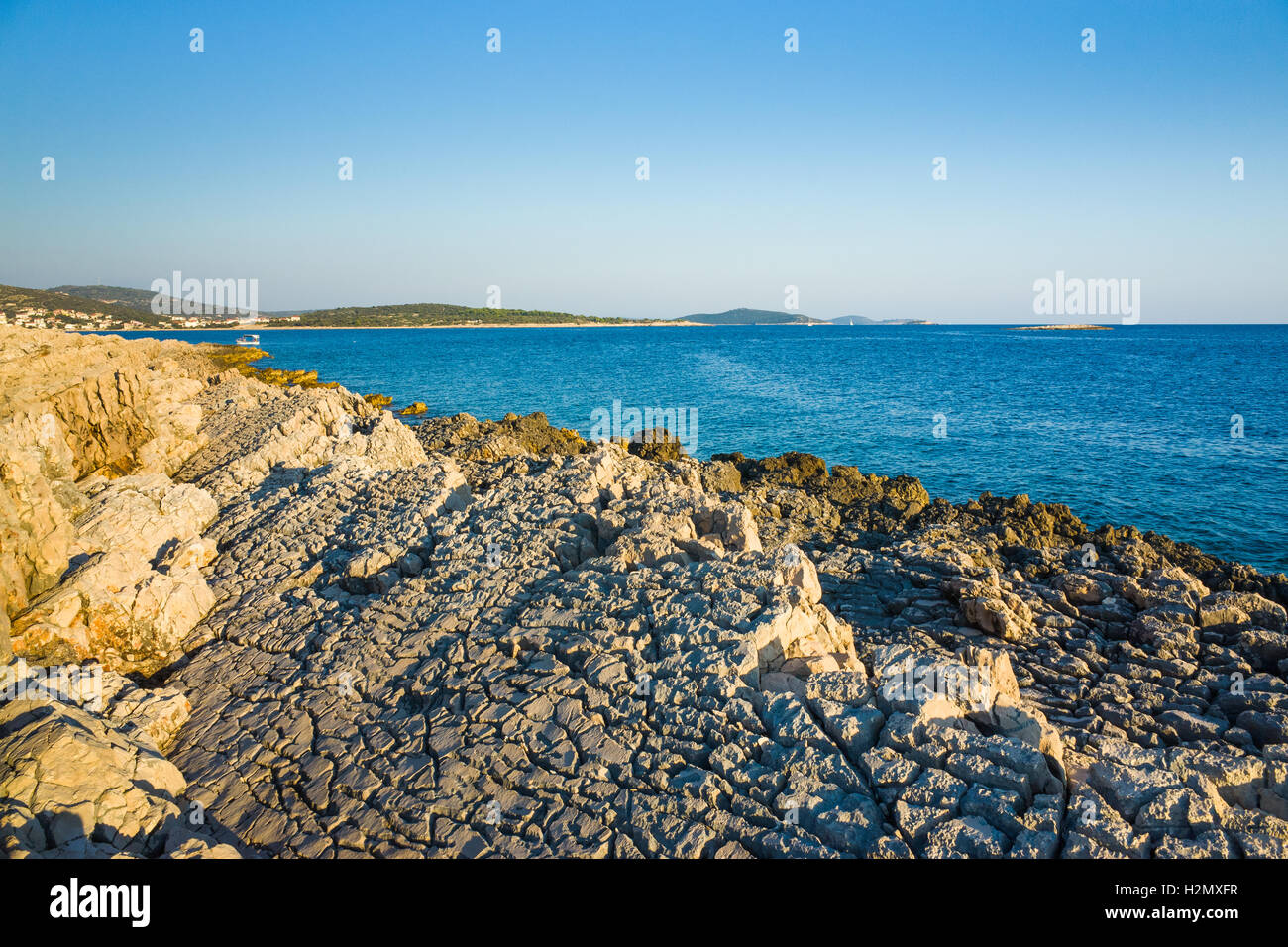 Croatia Seascape Stock Photo