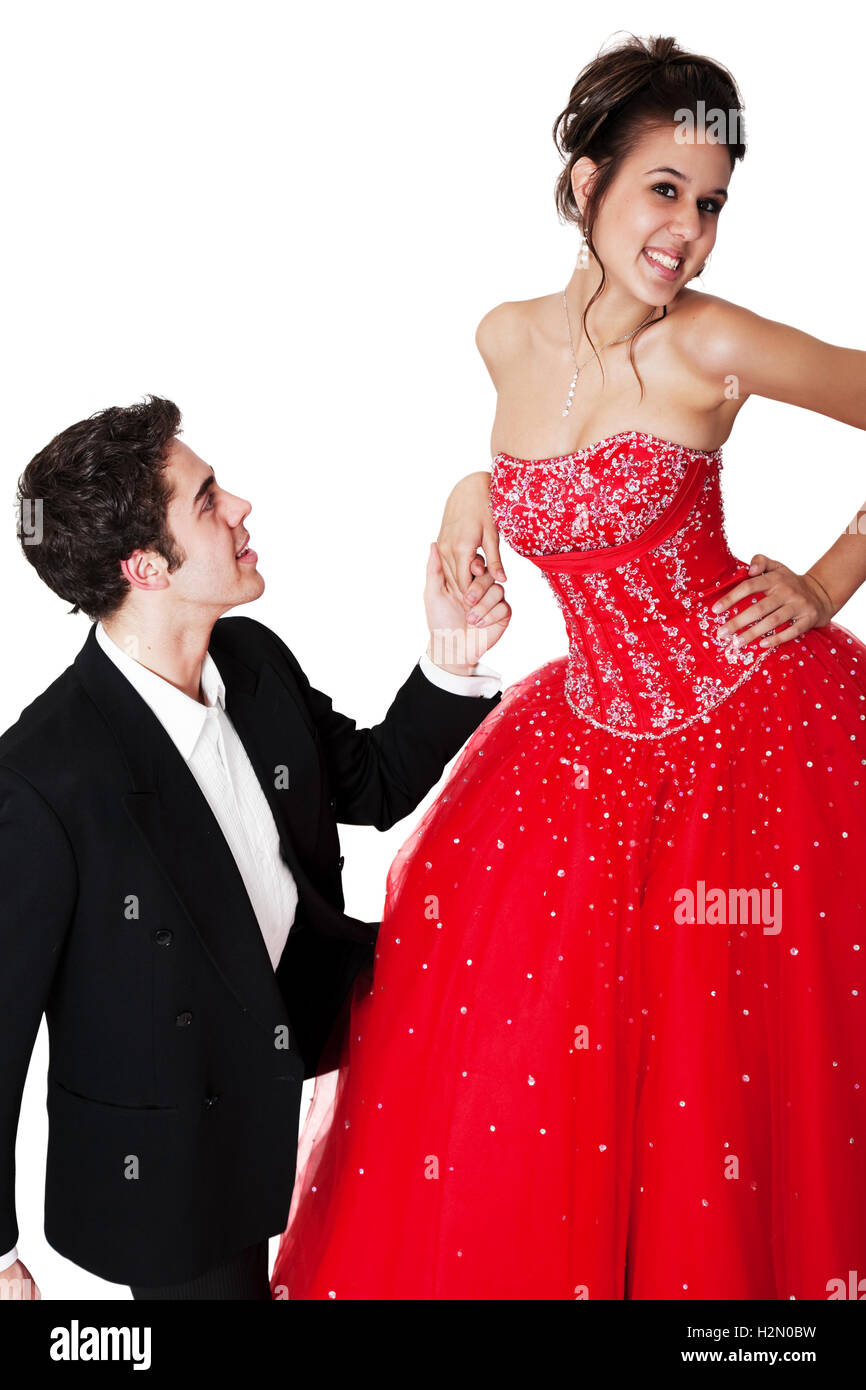 He's in Love With Her Stock Photo Alamy