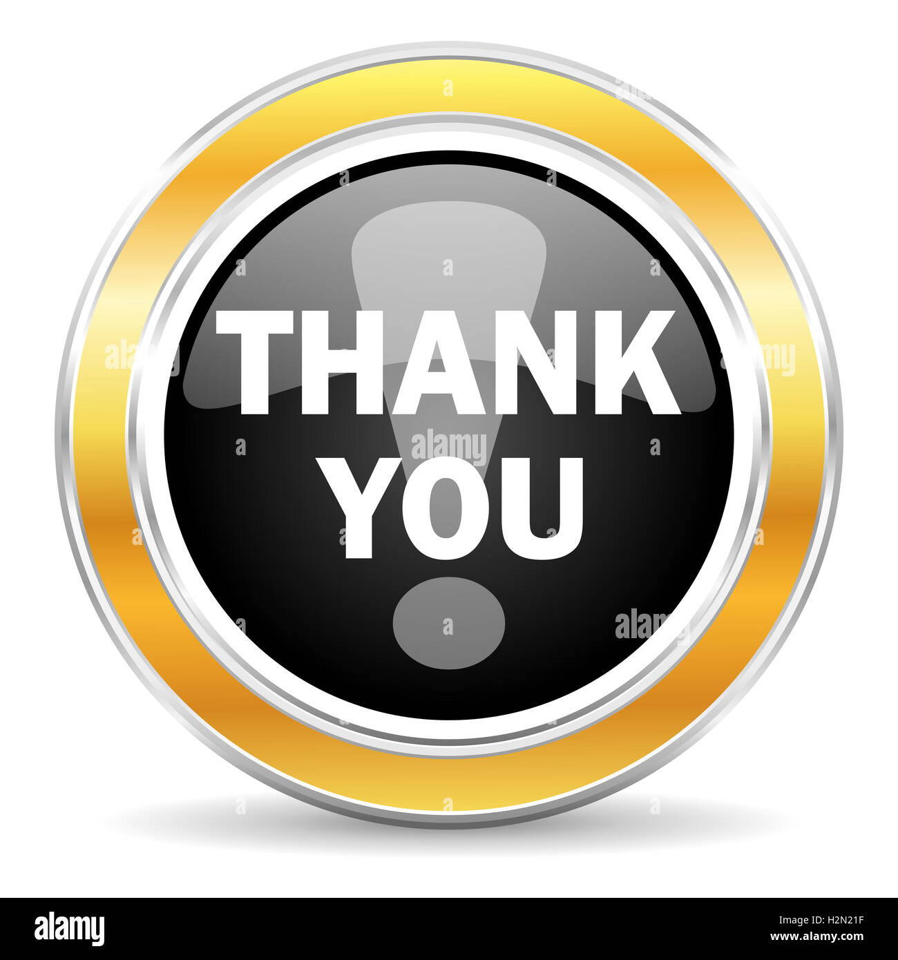 thank you icon Stock Photo - Alamy