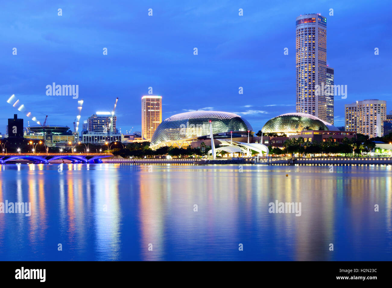Night in marina bay sands hi-res stock photography and images - Alamy