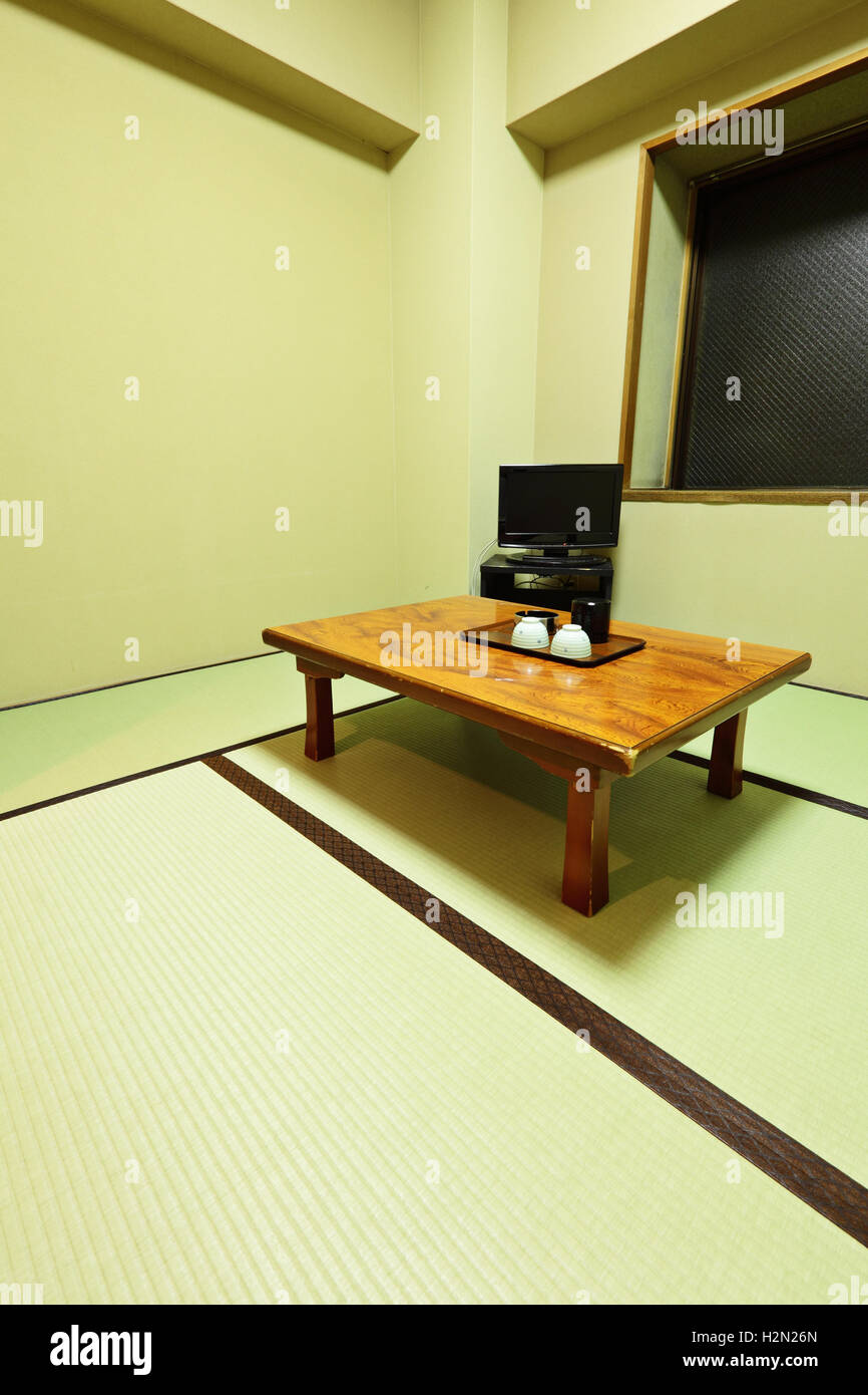 Traditional Japanese living room Stock Photo