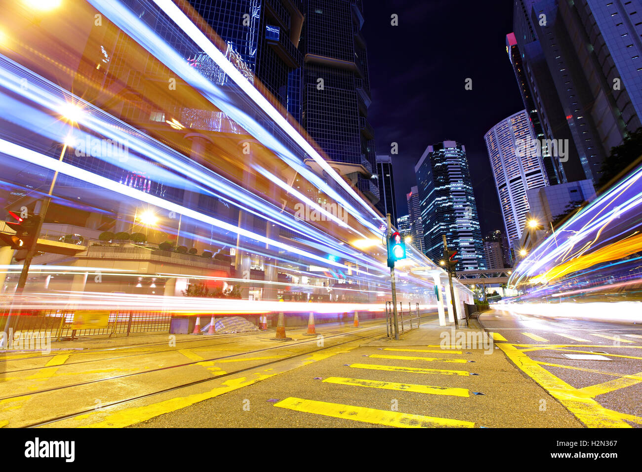 Moving yellow light on black hi-res stock photography and images - Alamy