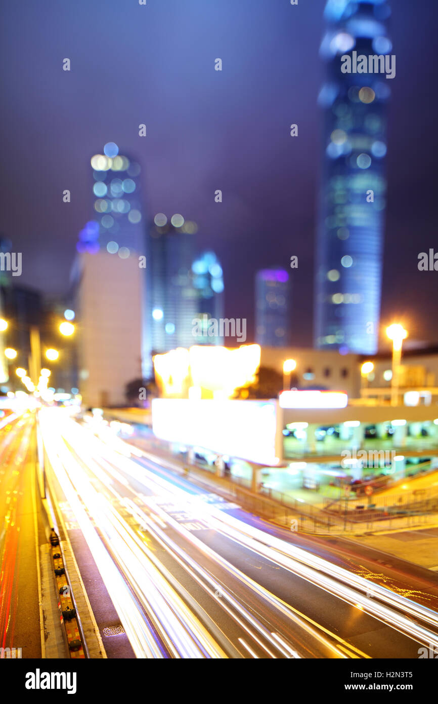 Car lights moving traffic hi-res stock photography and images - Alamy