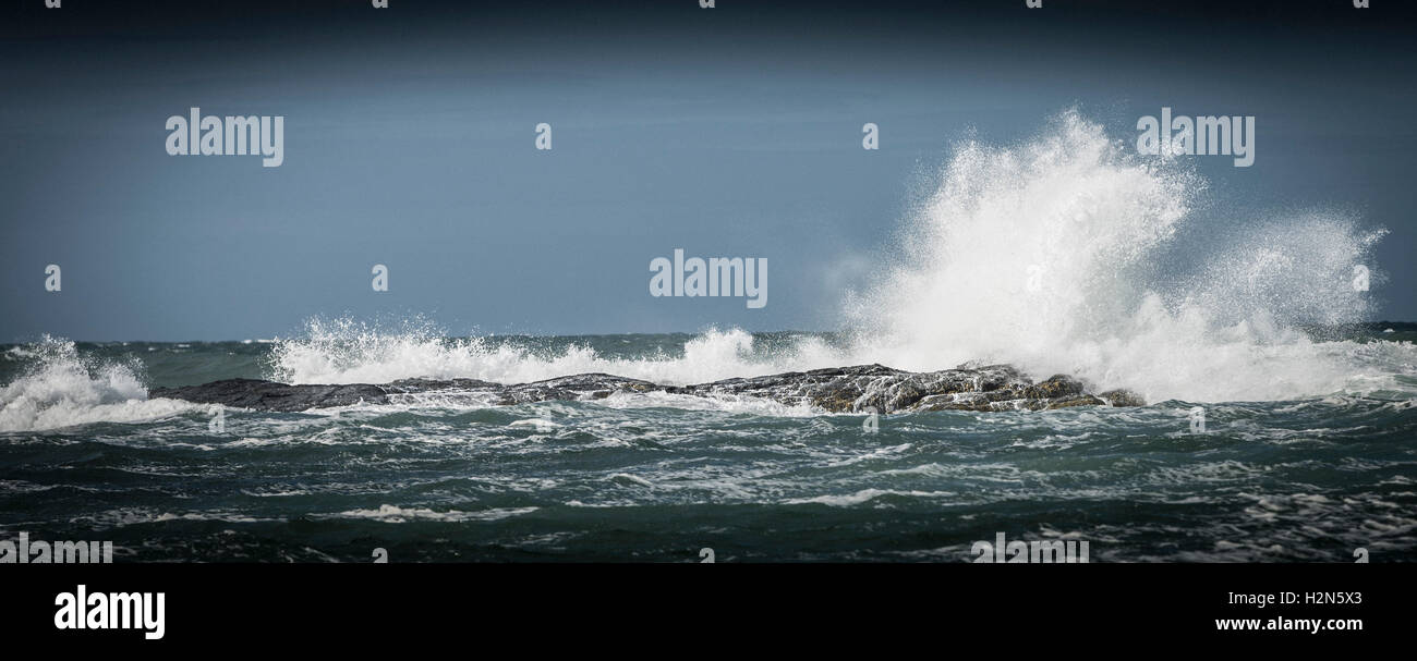 Crashing Waves Stock Photo