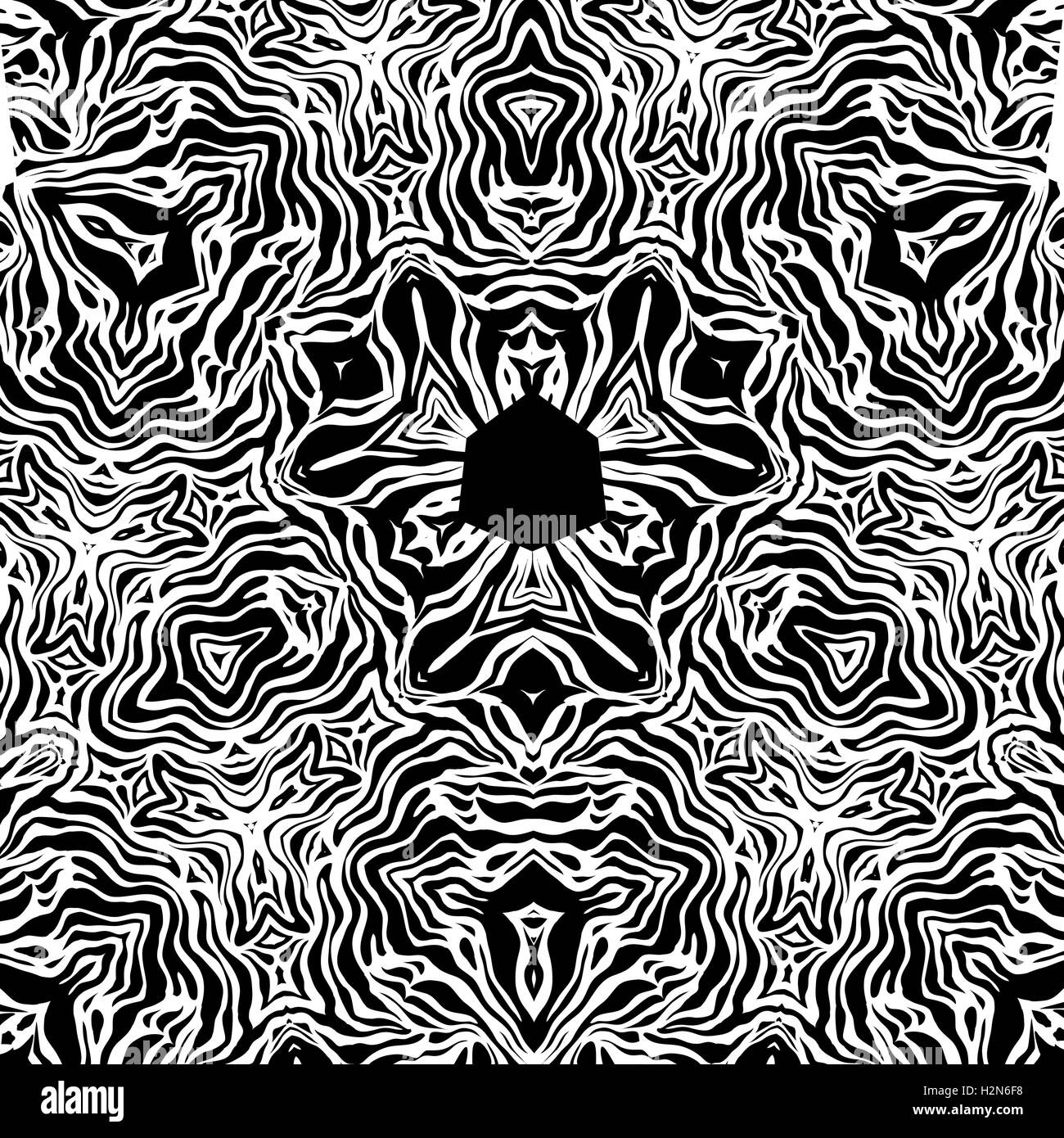 Ethnic art black and white hi-res stock photography and images - Alamy