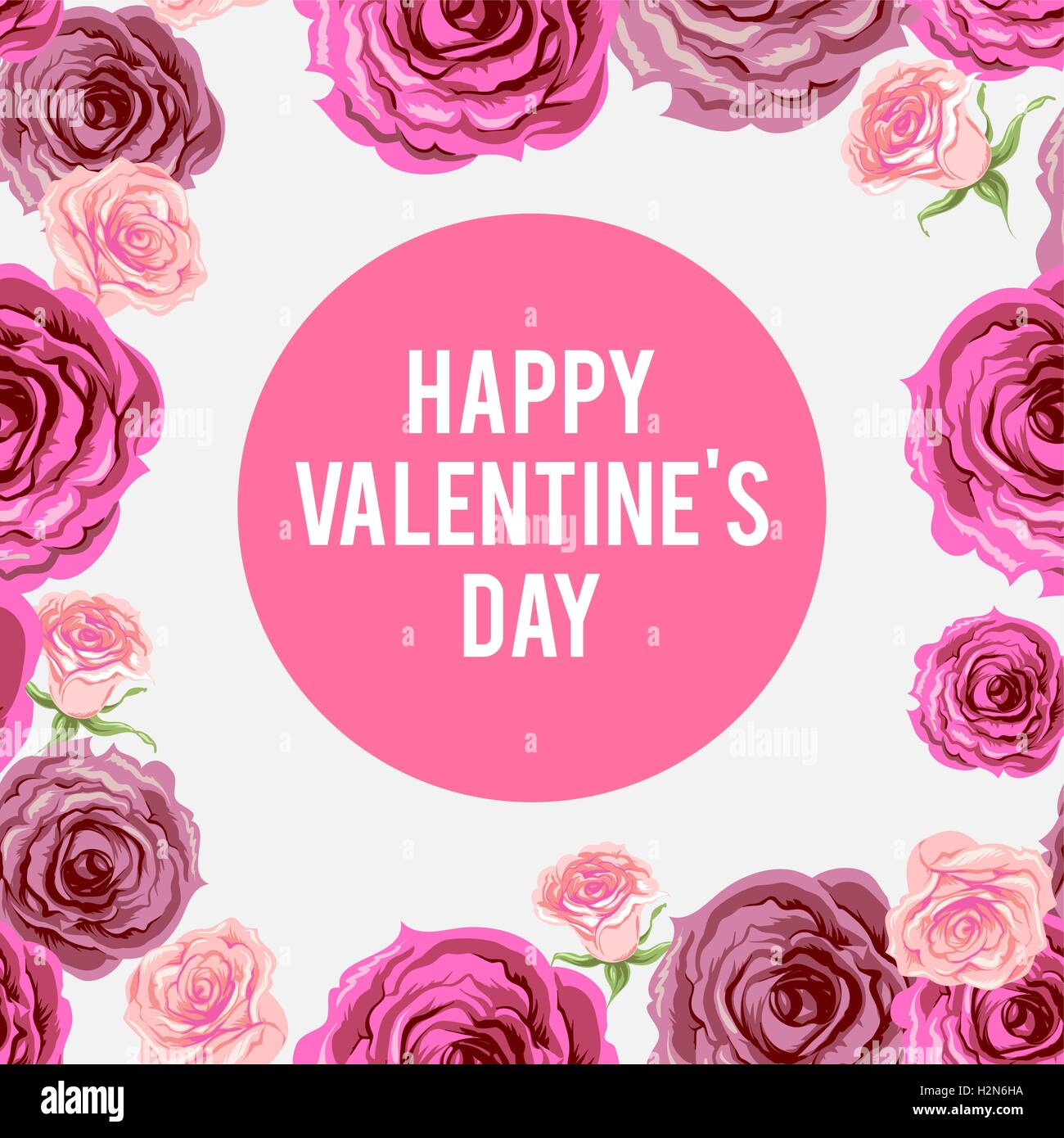 Happy Valentine's day Stock Vector
